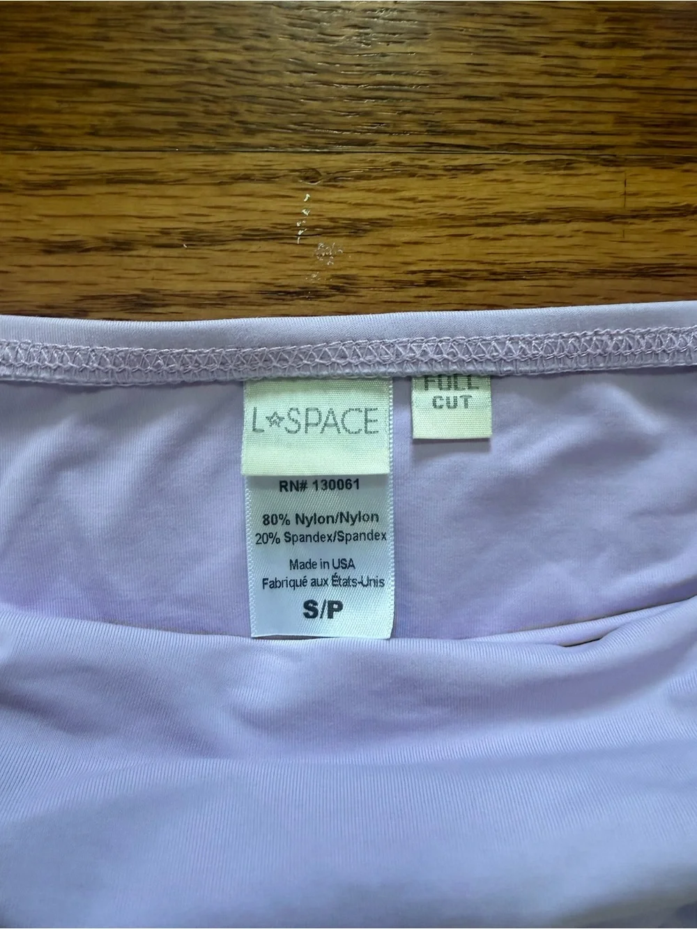 L*space Lavender Bikini Set XS/S